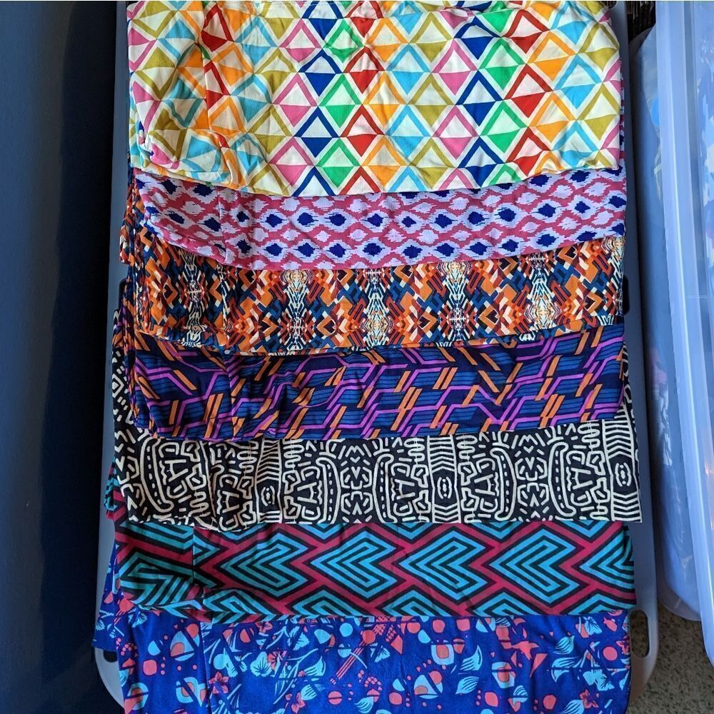 lot of 9 TC lularoe leggings - Picture 3 of 8